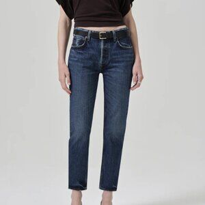 Citizens Of Humanity Dark Blue Straight Leg Jeans